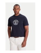 GUESS Tricou confortabil din bumbac organic - Bleumarin