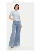 GUESS Tricou crop din amestec de modal