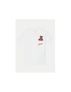 GUESS Tricou cu buzunar pe piept si imprimeu
