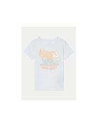 GUESS Tricou cu decolteu rotund si logo