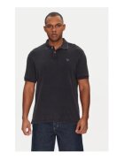 GUESS Tricou cu guler polo din bumbac organic