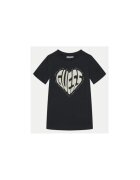 GUESS Tricou cu imprimeu inimioara