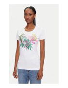 GUESS Tricou cu imprimeu logo pe piept