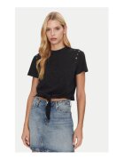GUESS Tricou cu logo brodat