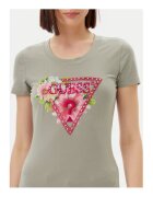 GUESS Tricou cu logo din amestec de bumbac organic