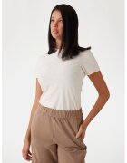 GUESS Tricou cu model logo pentru fitness - Alb