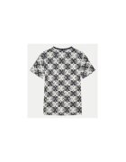 GUESS Tricou Cu Monograma Si Decolteu La Baza Gatului