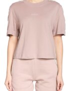 GUESS Tricou dama Roz din Bumbac - Roz