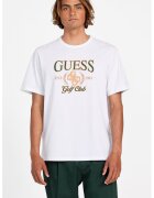 GUESS Tricou de bumbac cu logo brodat