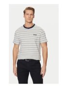 GUESS Tricou de bumbac cu model in dungi
