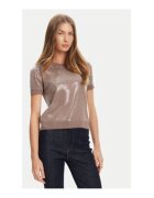 GUESS Tricou de dama - cu decolteu la baza gatului