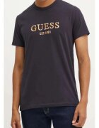 GUESS Tricou din amestec de bumbac cu logo