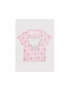 GUESS Tricou din amestec de bumbac organic