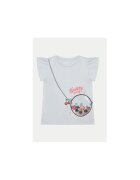 GUESS Tricou din amestec de bumbac organic cu imprimeu grafic -
