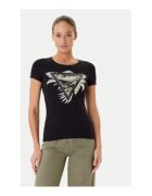 GUESS Tricou din amestec de bumbac organic slim fit