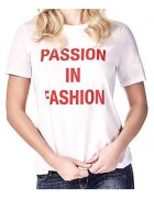 GUESS Tricou din amestec de modal cu imprimeu