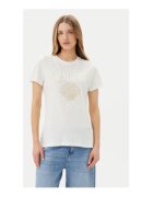 GUESS Tricou din bumbac cu imprimeu frontal