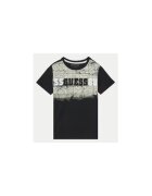 GUESS Tricou din bumbac cu imprimeu logo si maneci scurte -