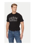 GUESS Tricou din bumbac cu imprimeu text si logo