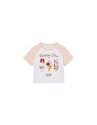 GUESS Tricou din bumbac cu maneci raglan