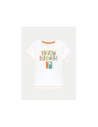 GUESS Tricou din bumbac cu model cu logo