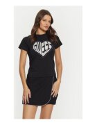 GUESS Tricou din bumbac cu model text