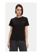 GUESS Tricou din bumbac organic cu imprimeu grafic pe spate