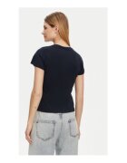 GUESS Tricou din bumbac organic cu logo frontal