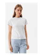 GUESS Tricou la baza gatului din bumbac organic