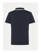 GUESS Tricou polo din amestec din bumbac