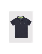 GUESS Tricou polo din bumbac organic