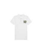 GUESS Tricou Polo din bumbac organic cu broderie