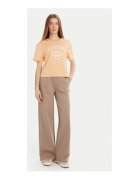 GUESS Tricou regular fit cu logo si decolteu la baza gatului