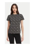 GUESS Tricou regular fit de bumbac cu design logo si decolteu la baza gatului