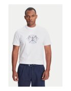 GUESS Tricou regular fit din bumbac organic cu model logo -