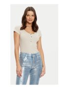 GUESS Tricou si decolteu rotund