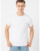 GUESS Tricou slim fit de bumbac - Alb