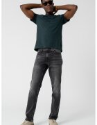 GUESS Tricou uni cu croiala slim-fit - Verde englez