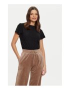 GUESS Tricou uni cu decolteu la baza gatului