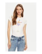GUESS TricouSlim Fit Cu Grafic Print