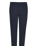 hajo Pantaloni din amestec de bumbac cu snur si talie medie - Albastru
