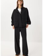 Happiness İstanbul Costum dama - - set din doua piese - maneca lunga - guler semi-inalt - negru - fabricat din material de calitate. -