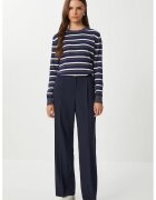 Happiness İstanbul Pantaloni dama plisati - Bleumarin