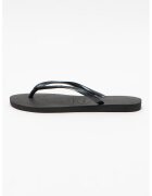 Havaianas Papuci flip-flop cu logo in relief Slim - Negru