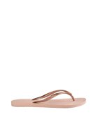 Havaianas Papuci flip-flop cu logo in relief Slim - Piersica