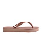 Havaianas Papuci flip-flop din cauciuc - Auriu rose/Roz prafuit