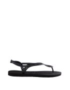 Havaianas Sandale cu bareta separatoare si aspect texturat Luna - Negru