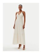 Haveone Rochie de vara dama ecru
