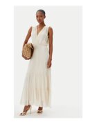 Haveone Rochie de vara - Ecru - 70% viscoza - 30% matase -