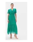 Haveone Rochie de vara - verde - 70% viscoza - 30% matase -